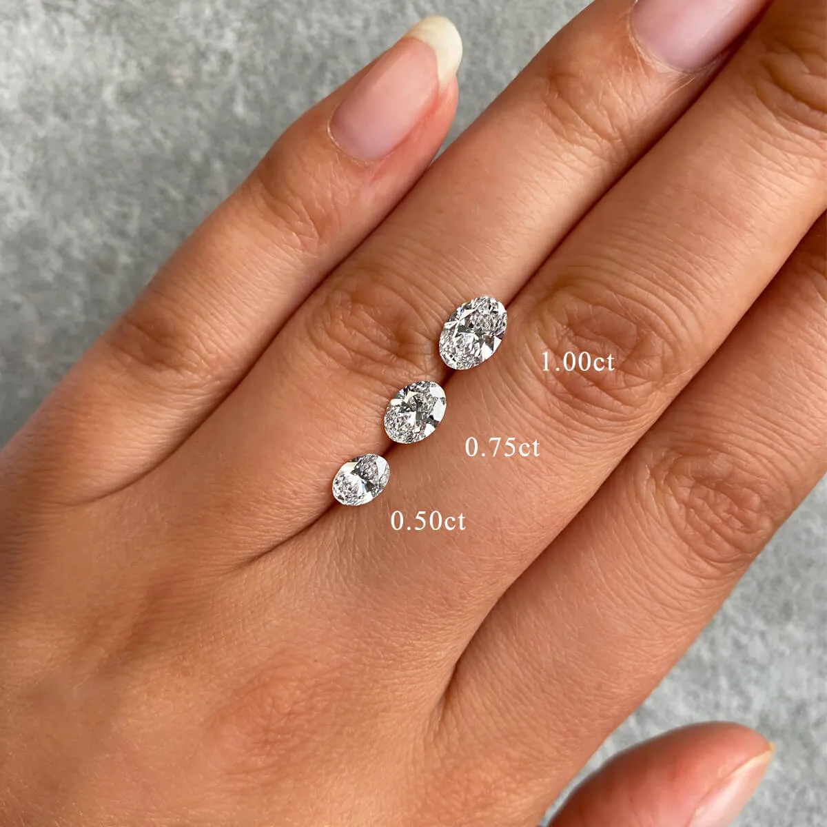 0.25ct Ophelia Shoulder Set Oval Cut Diamond Solitaire Engagement Ring | 18ct Yellow Gold