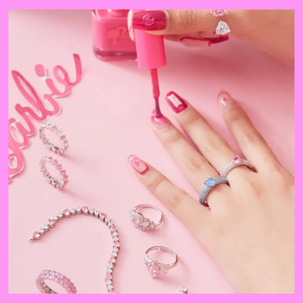 【1-01.6#】Heart Ring for female fashion daily engagement wedding anniversary birthday present
