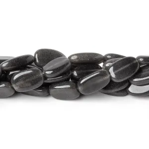 10-14mm Celestial Quartz plain oval beads 13 inch 23 beads