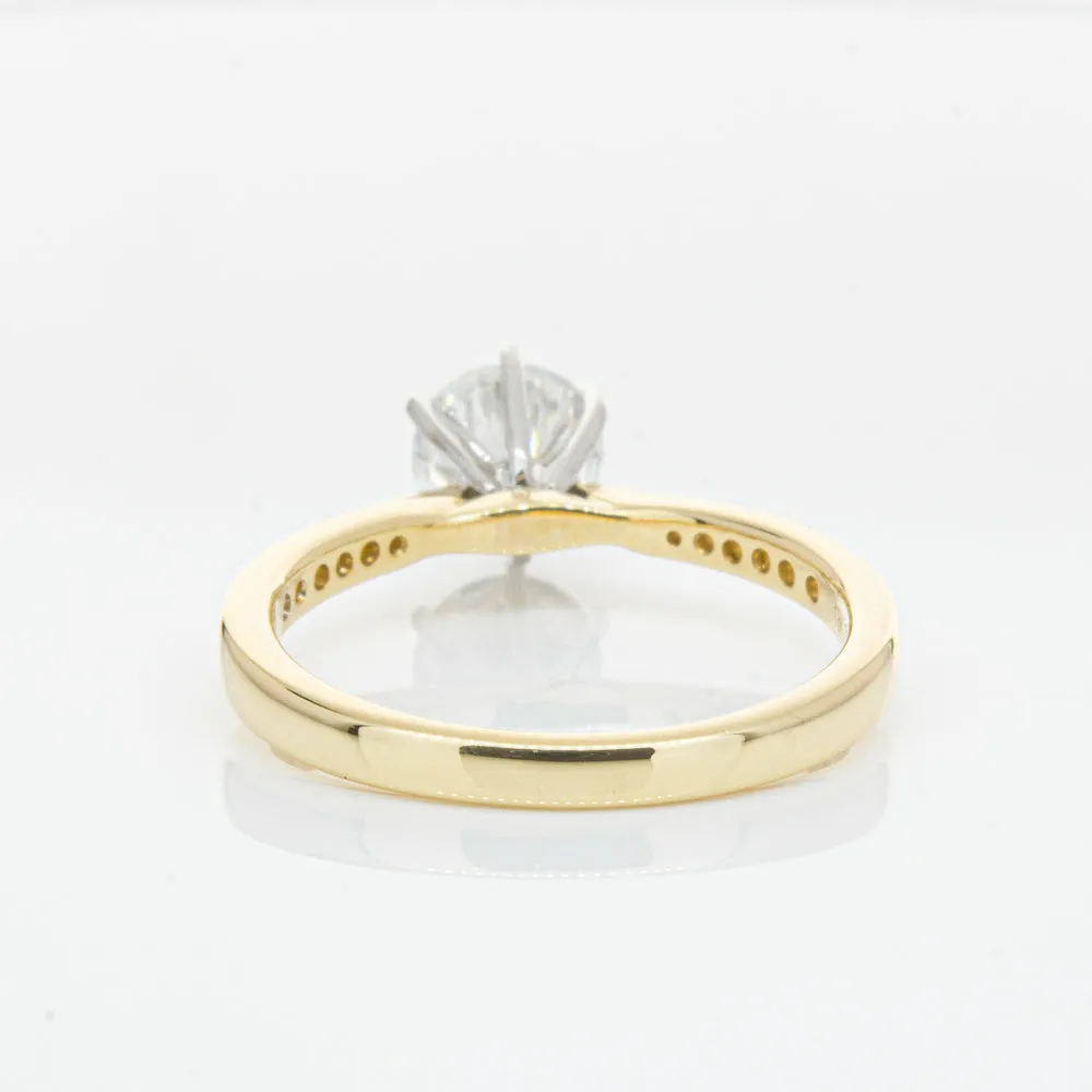 18ct Yellow Gold 1.00ct Diamond Zenith Ring