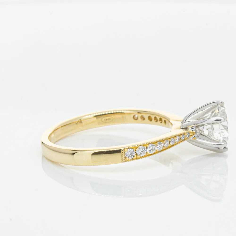 18ct Yellow Gold 1.00ct Diamond Zenith Ring