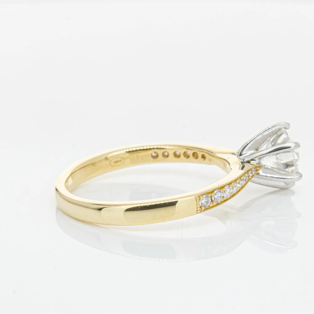 18ct Yellow Gold 1.00ct Diamond Zenith Ring