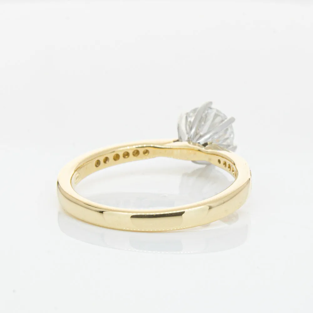 18ct Yellow Gold 1.00ct Diamond Zenith Ring