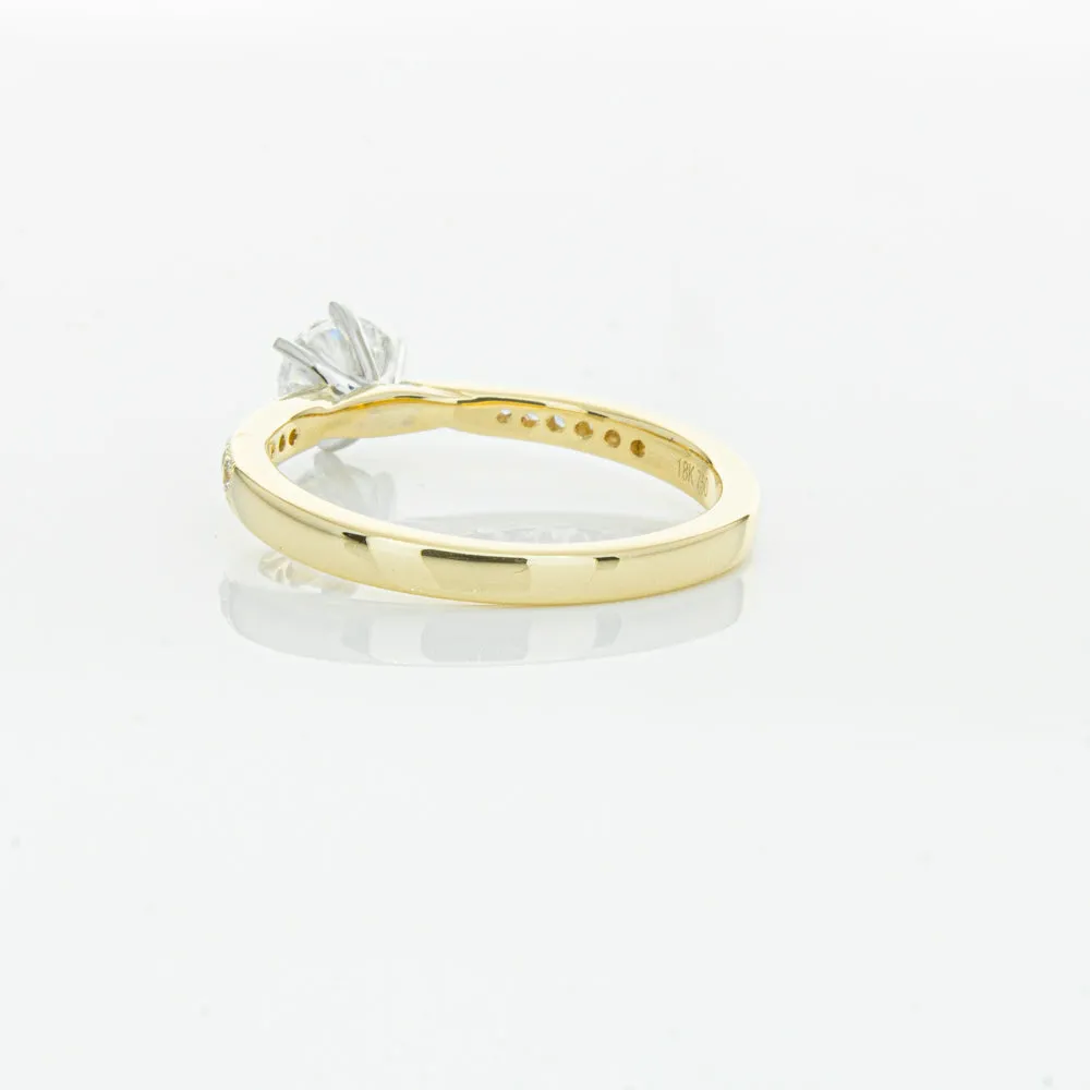18ct Yellow Gold .53ct Diamond Zenith Ring