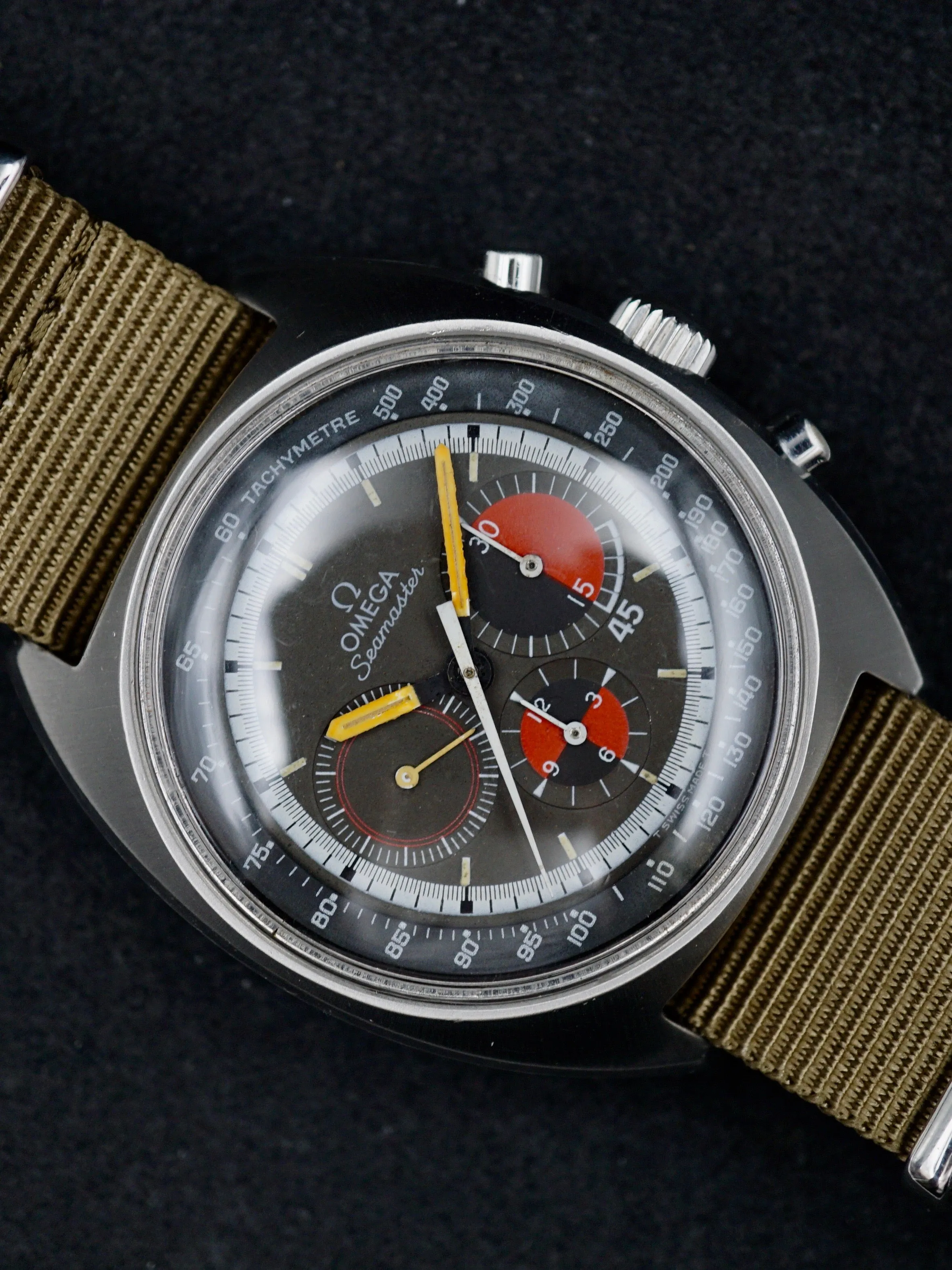 1969 OMEGA Seamaster Soccer Timer Ref. 145.020 "Tropical"
