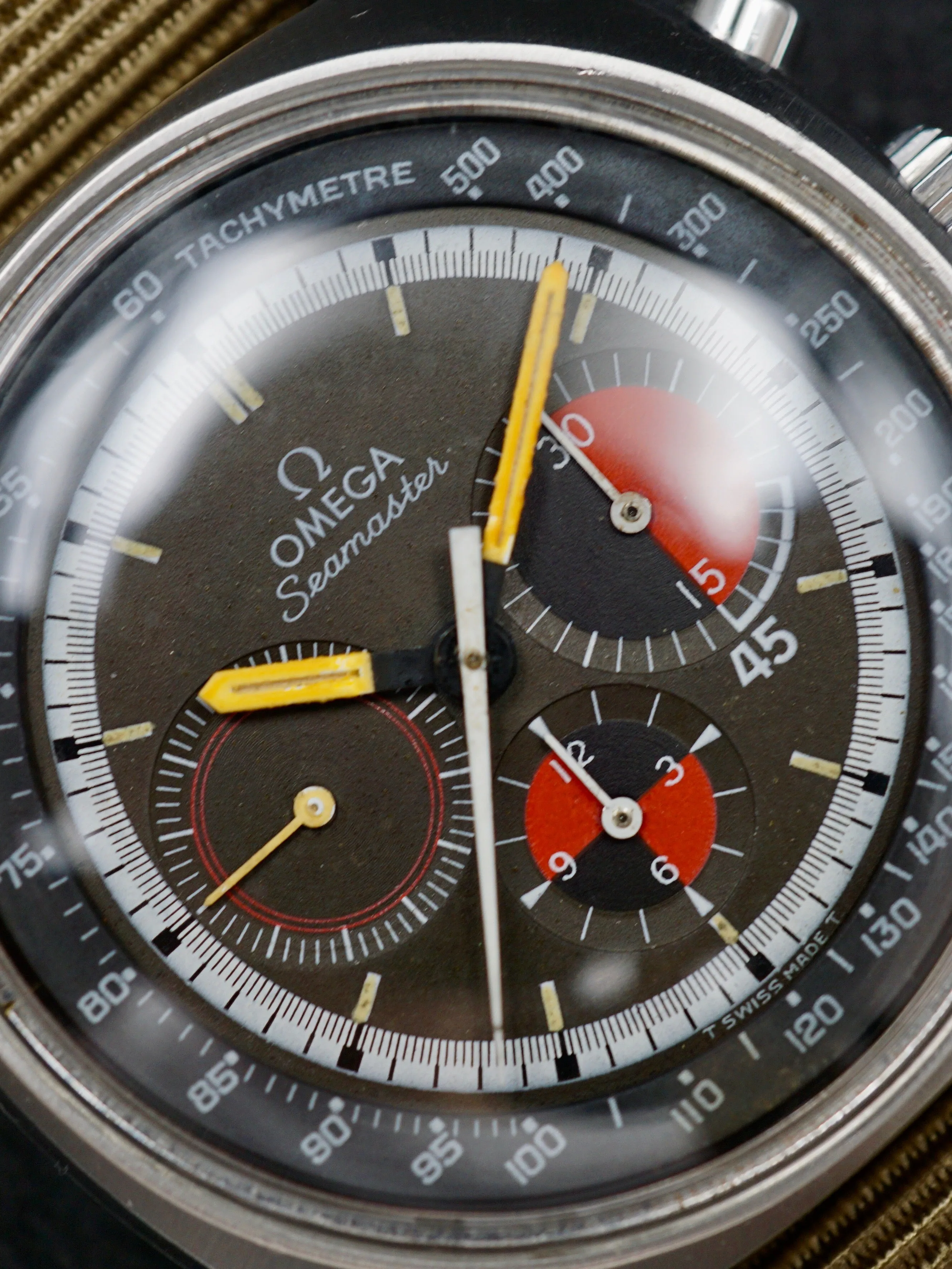1969 OMEGA Seamaster Soccer Timer Ref. 145.020 "Tropical"