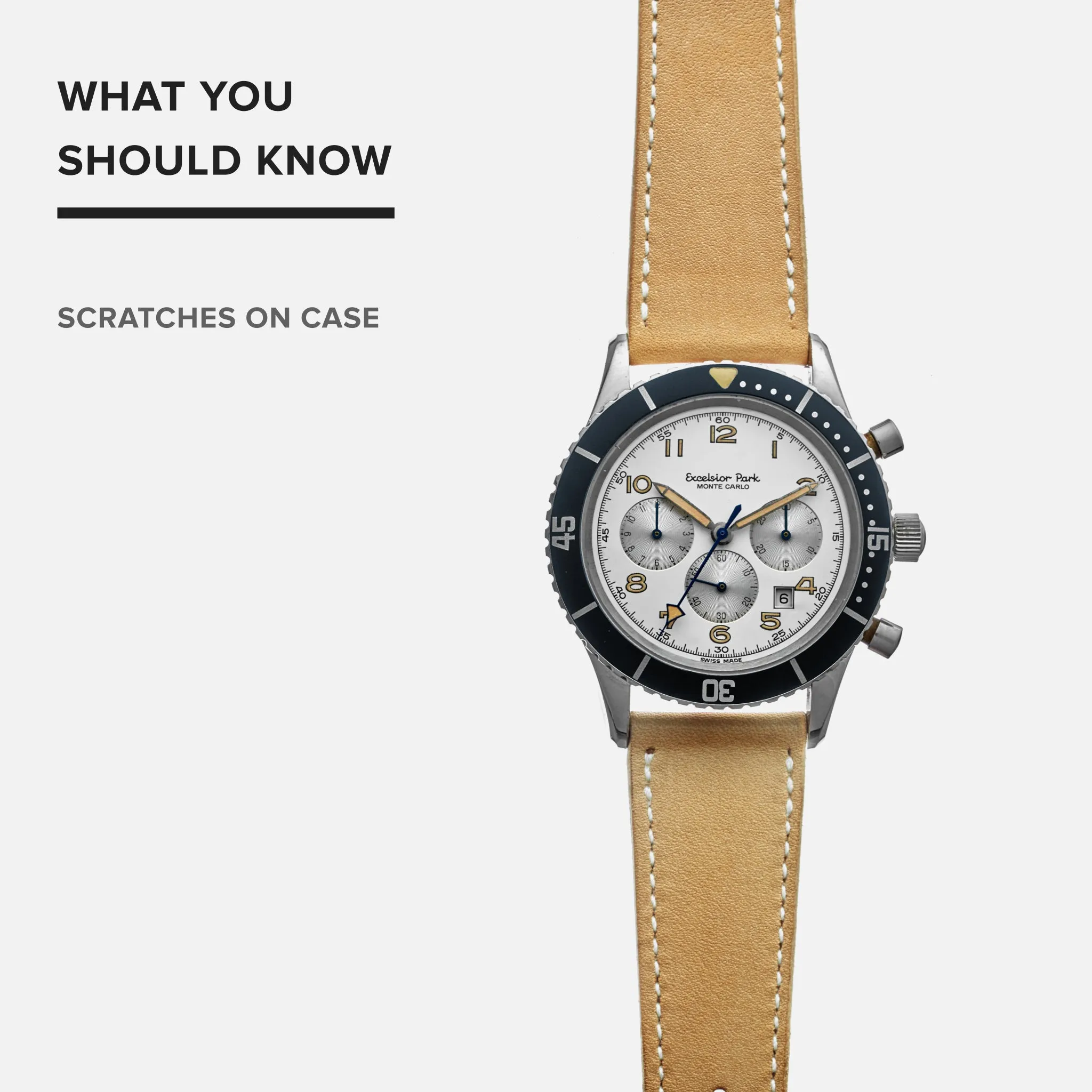 1980s Excelsior Park Monte Carlo Chronograph Ref. 7740