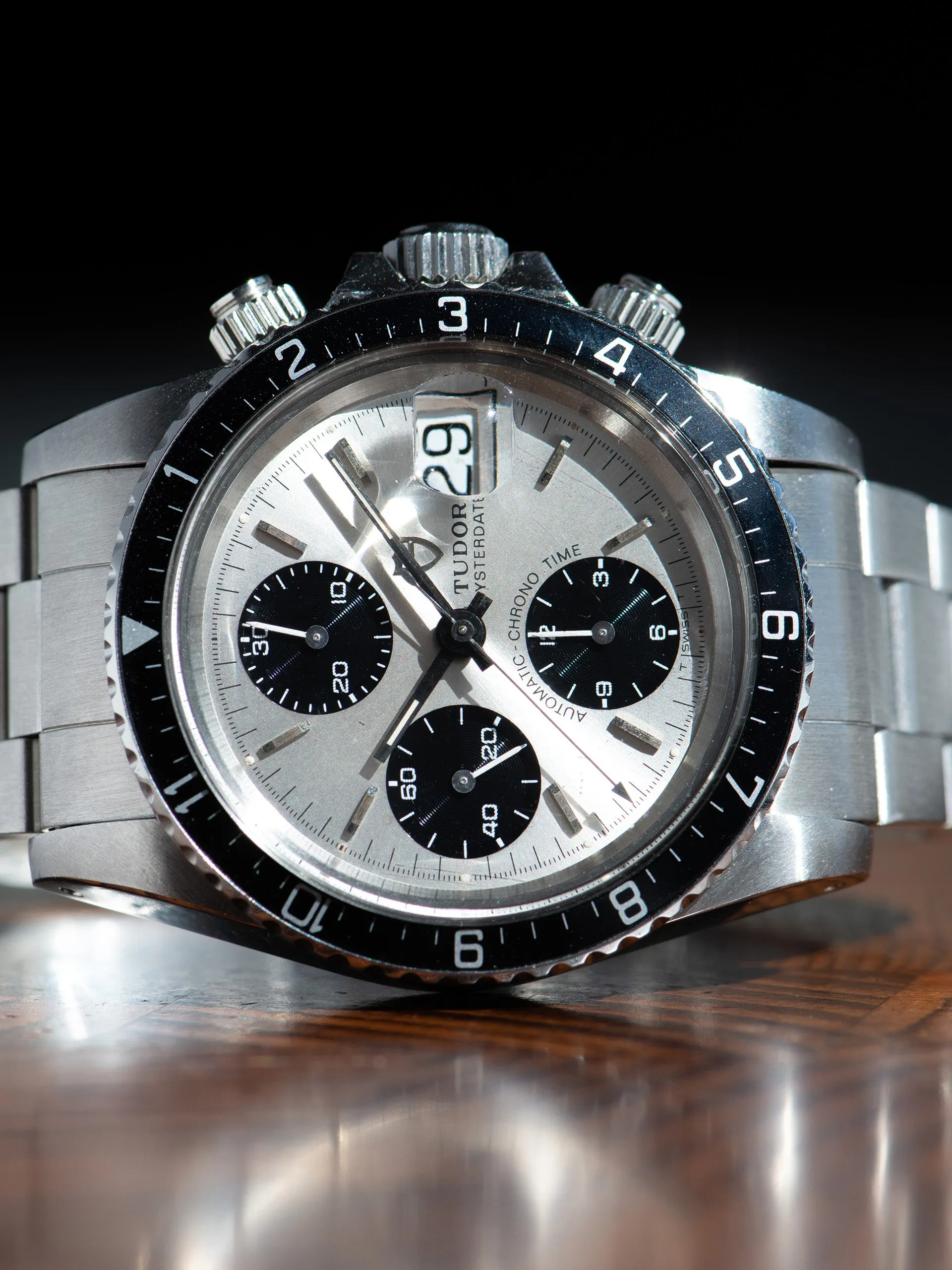 1991 Tudor Big Block Chronograph (Ref. 79170) Silver Dial