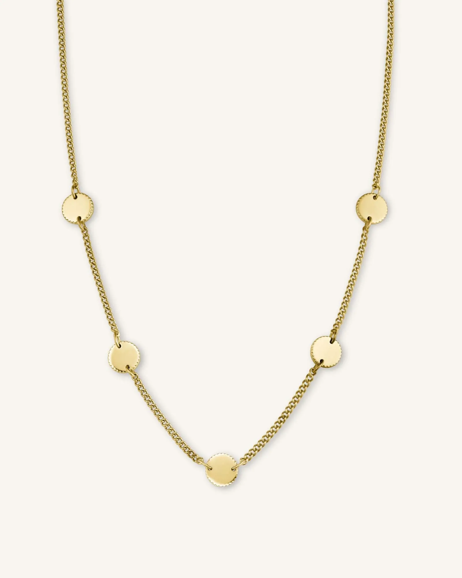 5 Coin Necklace