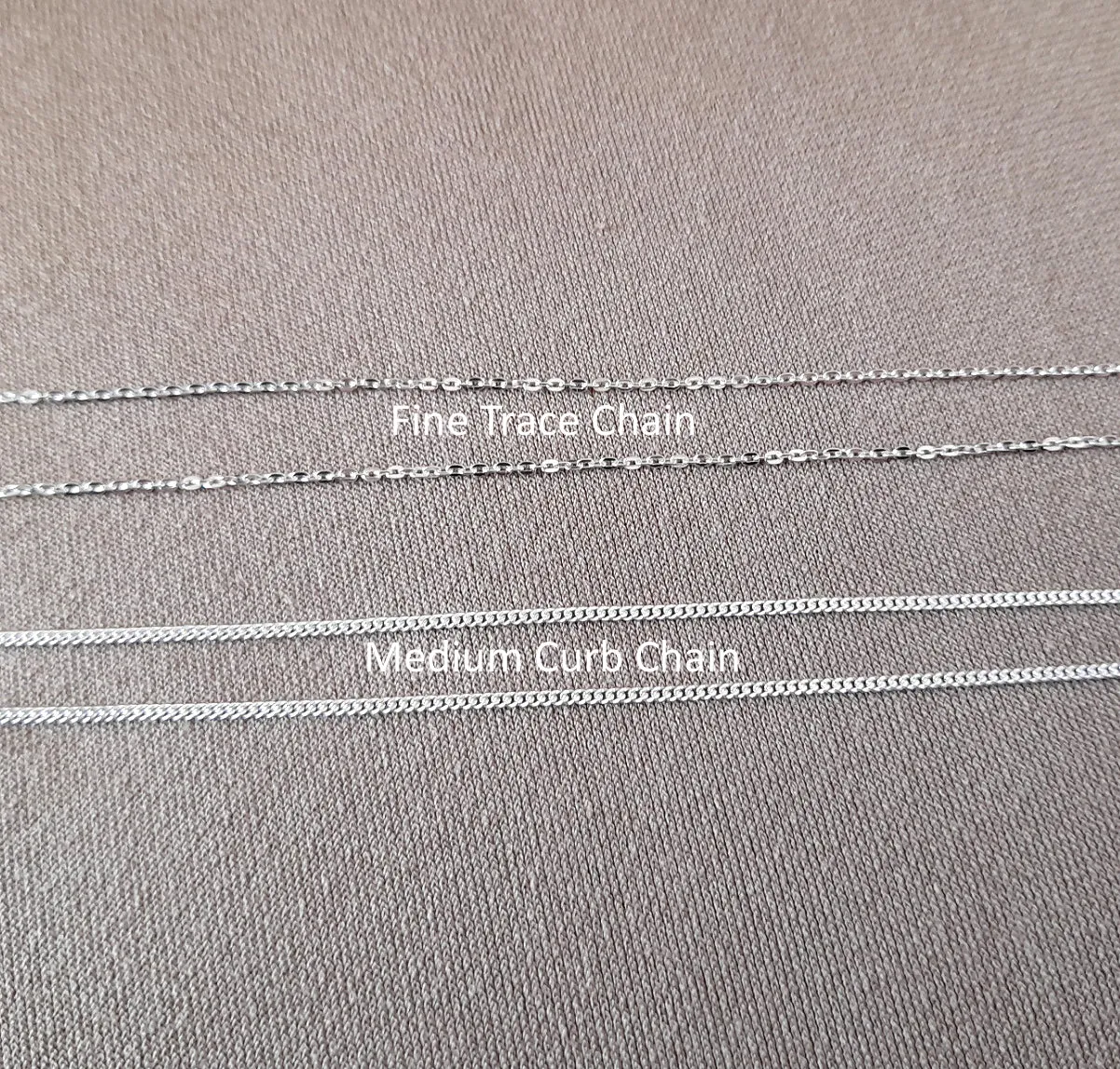 A Charmed Heart Birthstone Necklace Sterling Silver 925, Personalised Jewellery