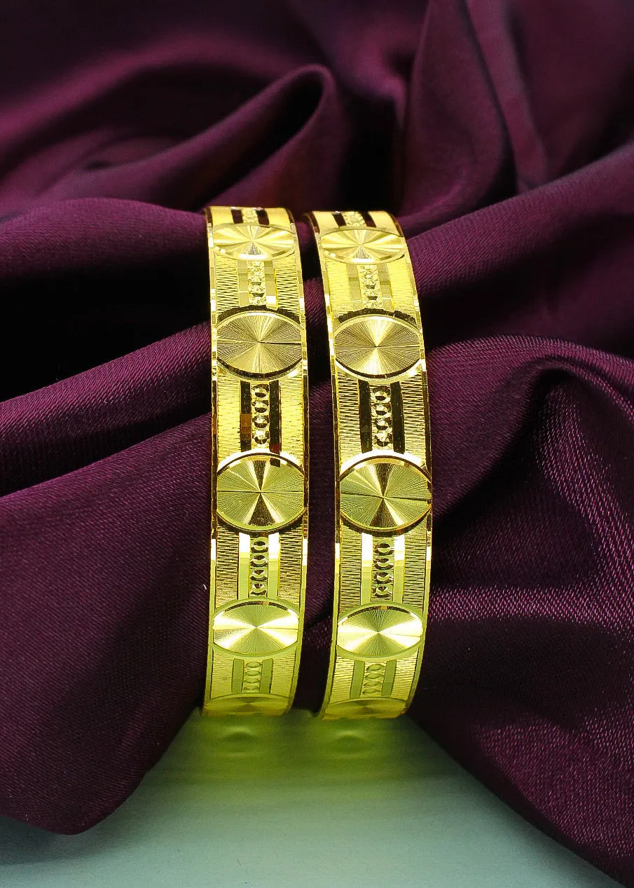 APPEALING GOLDEN BANGLES