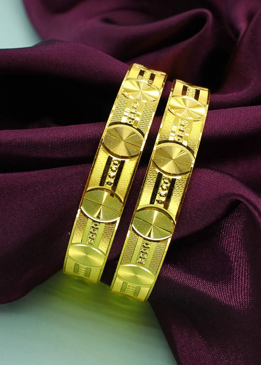 APPEALING GOLDEN BANGLES