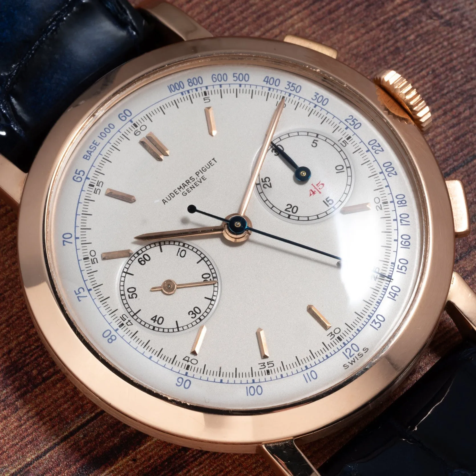 Audemars Piguet 'Jumbo' Two-Register Chronograph