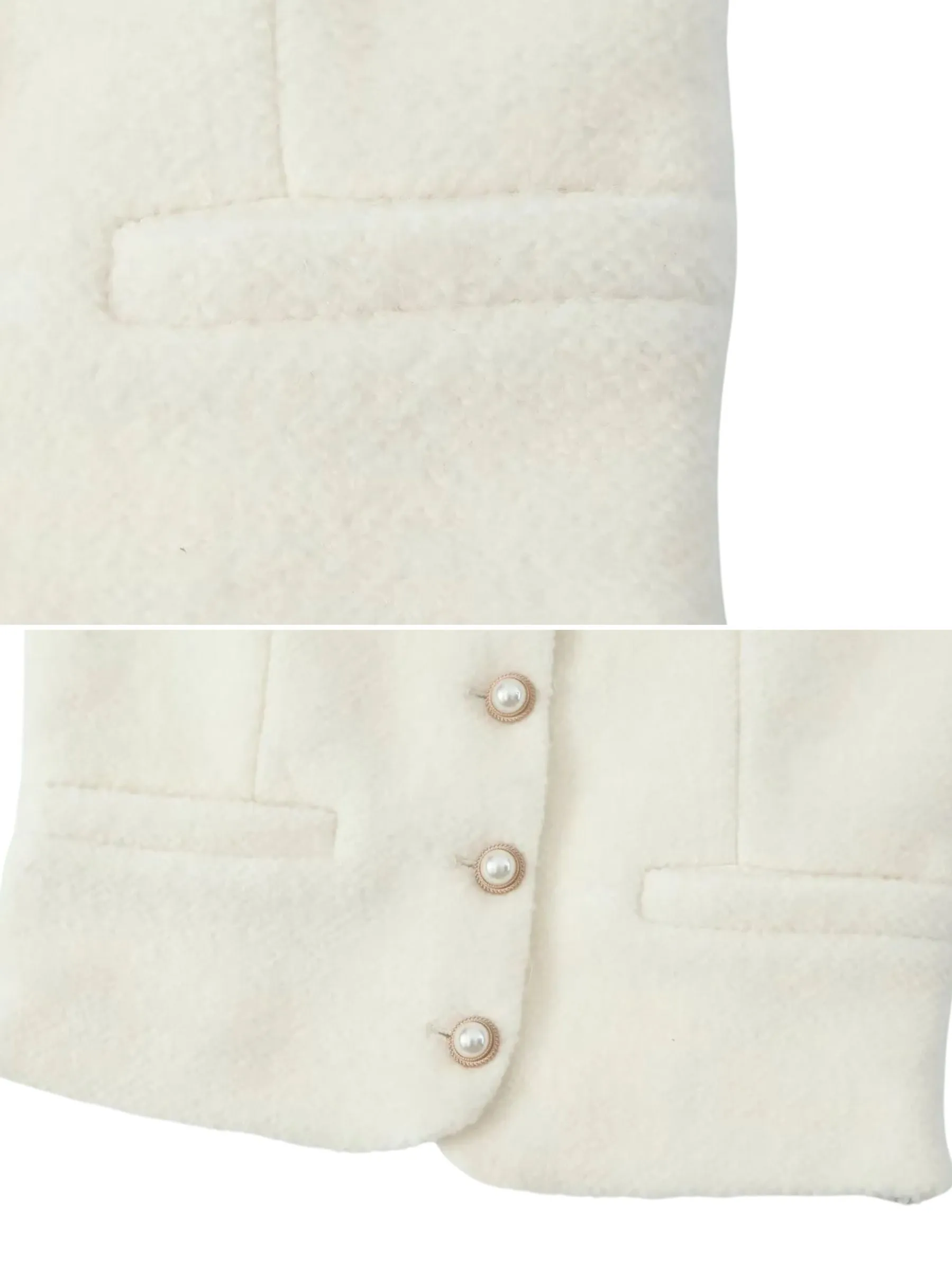 Avery Pearl-Button Skirt Set