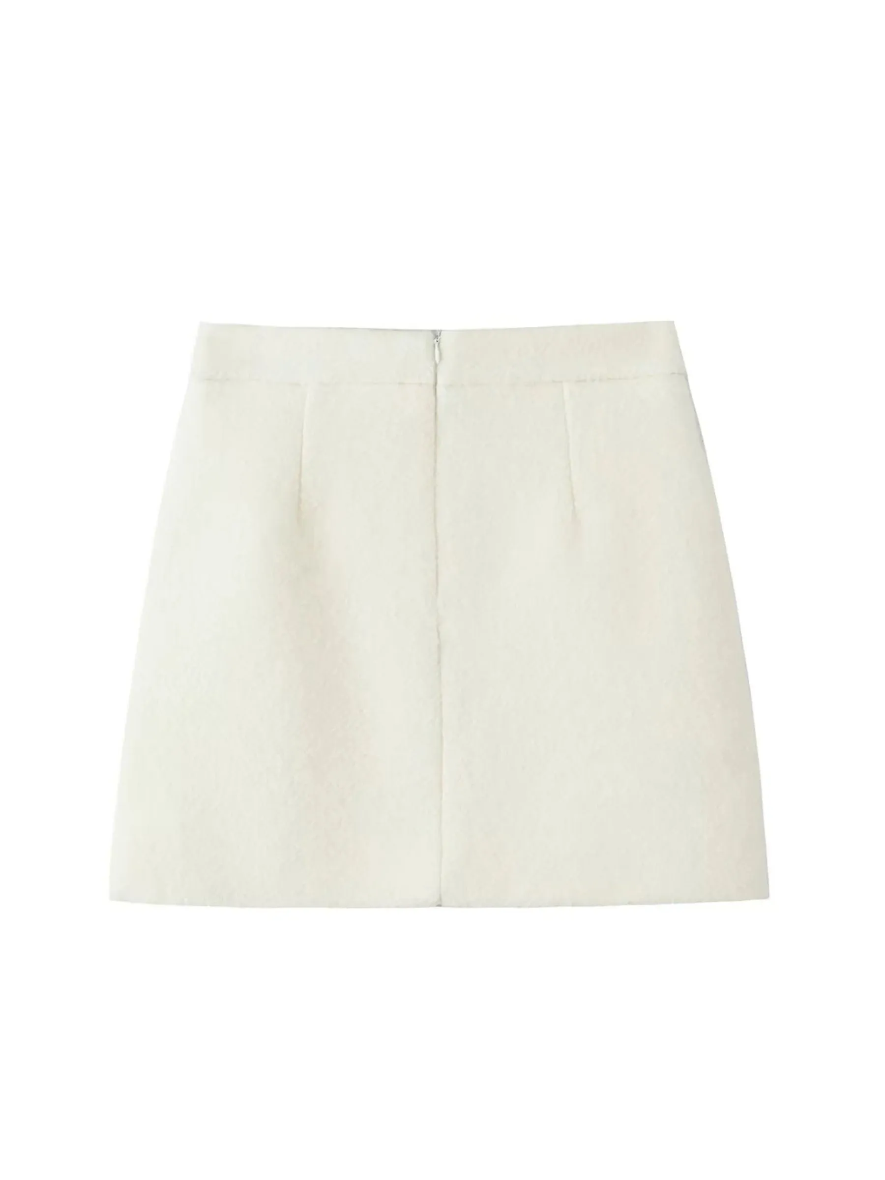 Avery Pearl-Button Skirt Set
