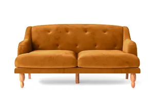 Burlington 3 Seater Sofa Gold Velvet