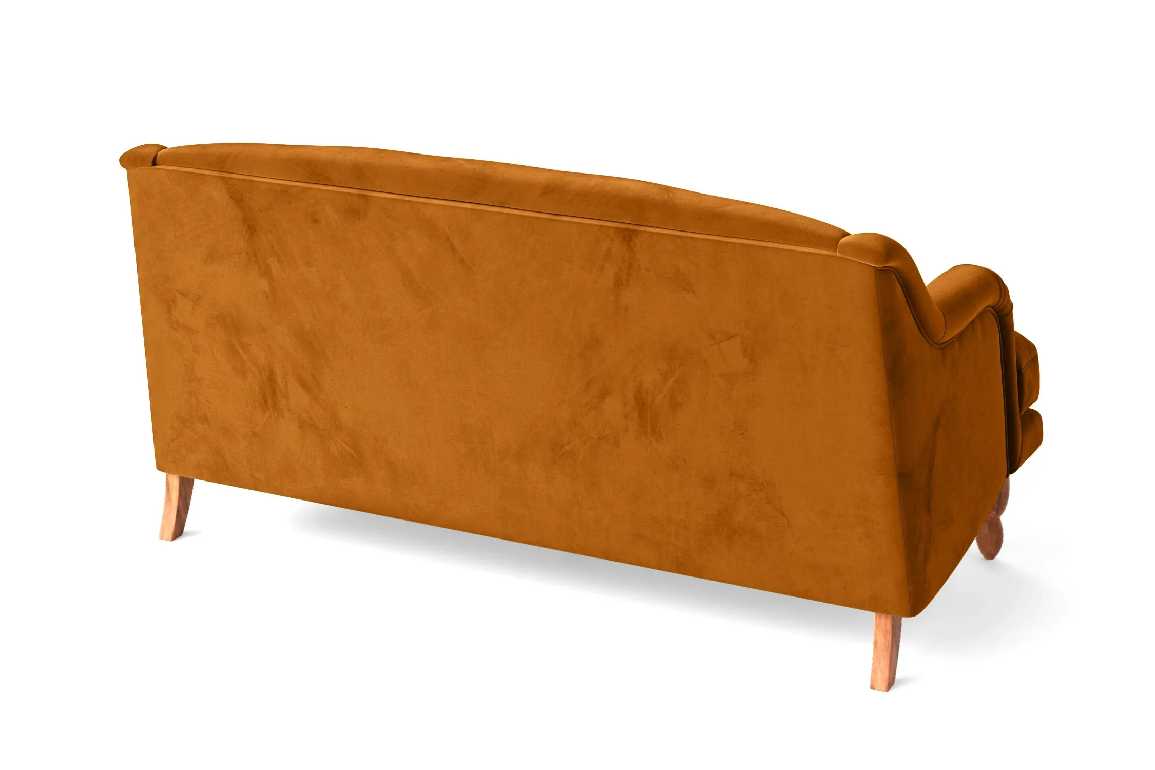 Burlington 3 Seater Sofa Gold Velvet
