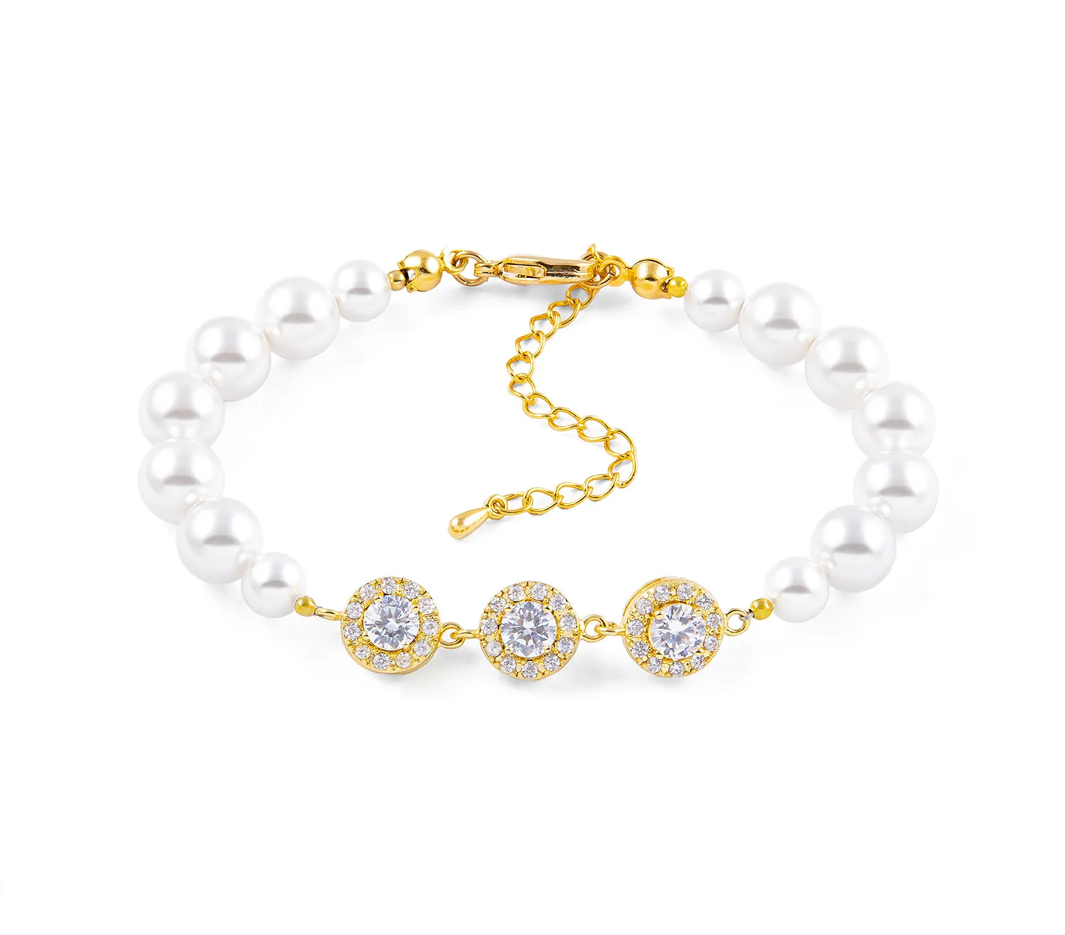 Camille Pearl Bracelet