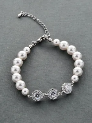 Camille Pearl Bracelet