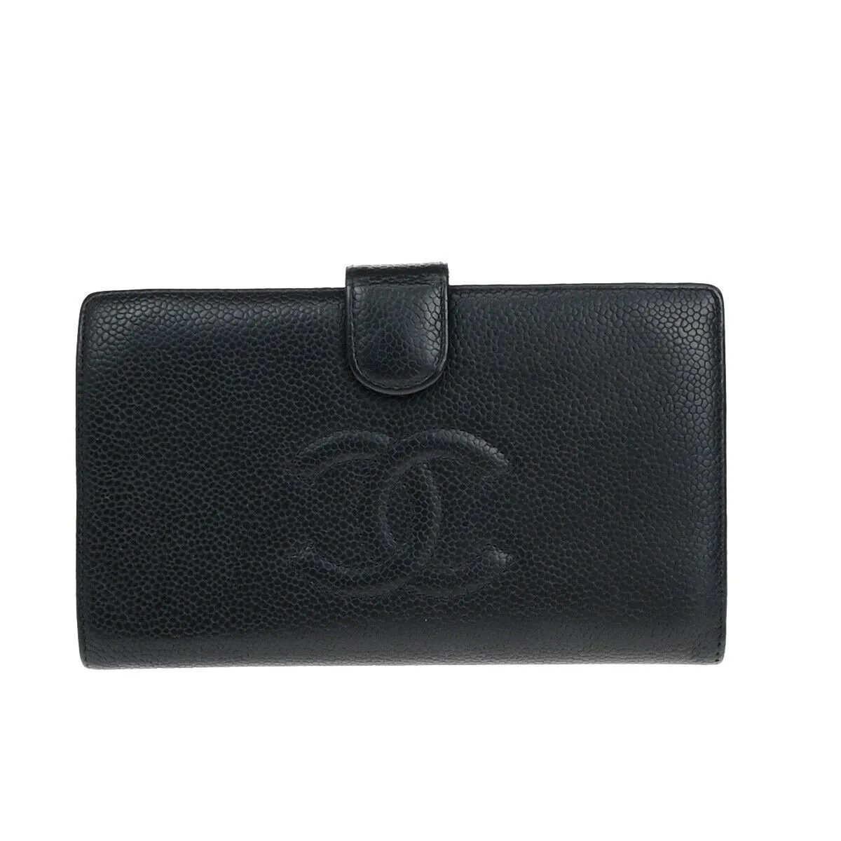 Chanel Cc Logo Long Bifold Wallet