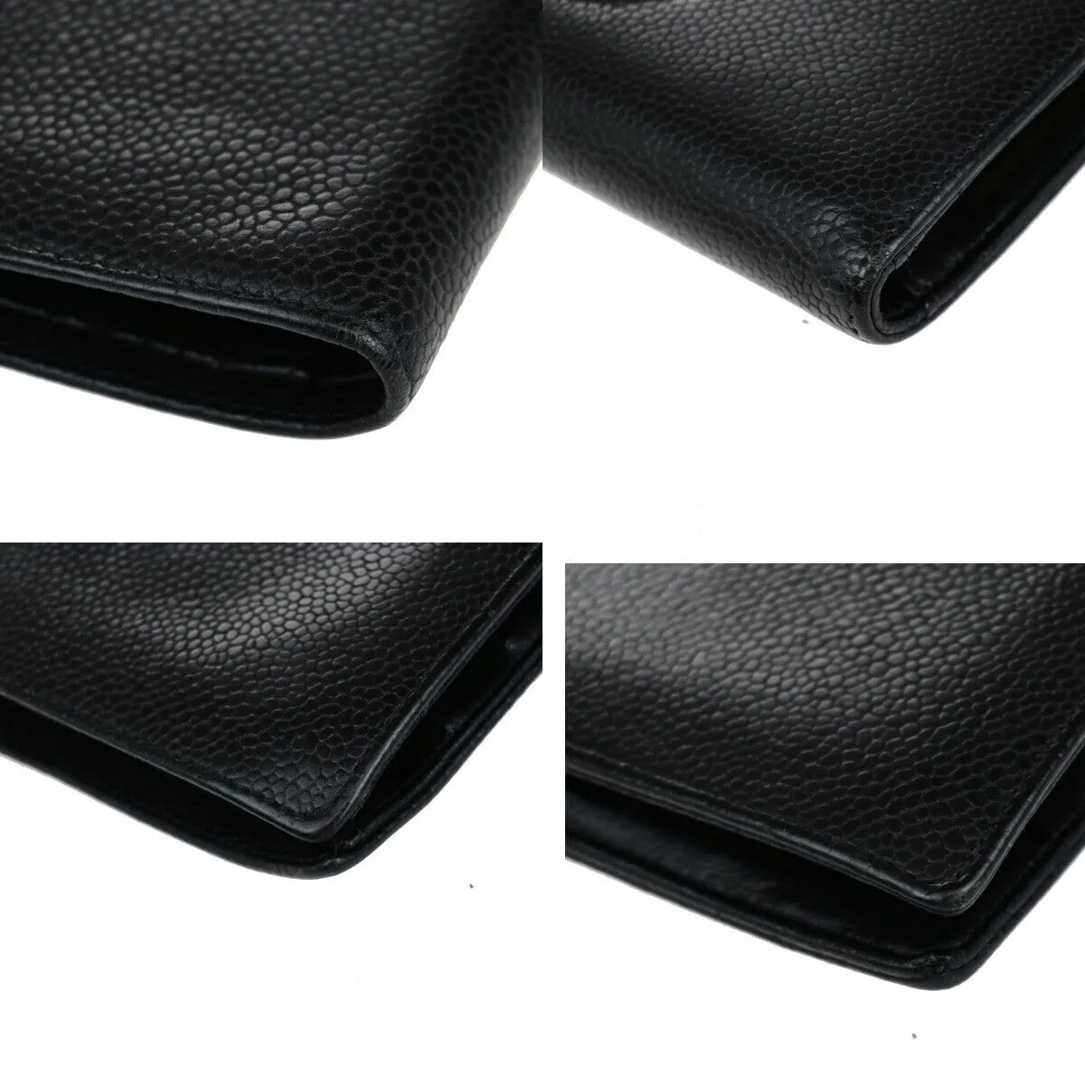 Chanel Cc Logo Long Bifold Wallet
