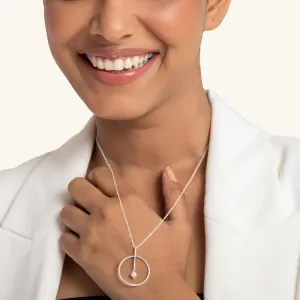 Crystal Pearl Necklace