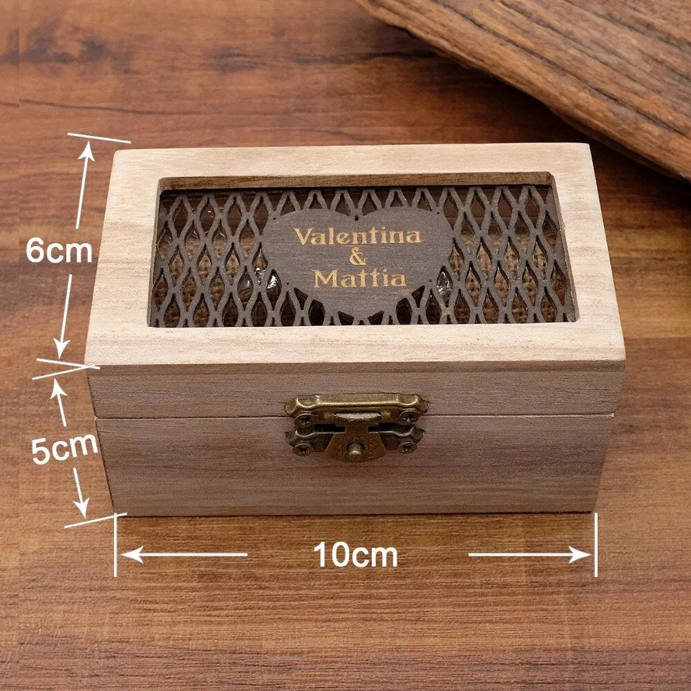 Custom Wedding Ring Box, Wood Ring Box, Engagement Ring Box, Ring Bearer Ring Box, Ring Box Holder, Proposal Ring Box, Wedding Ring Box