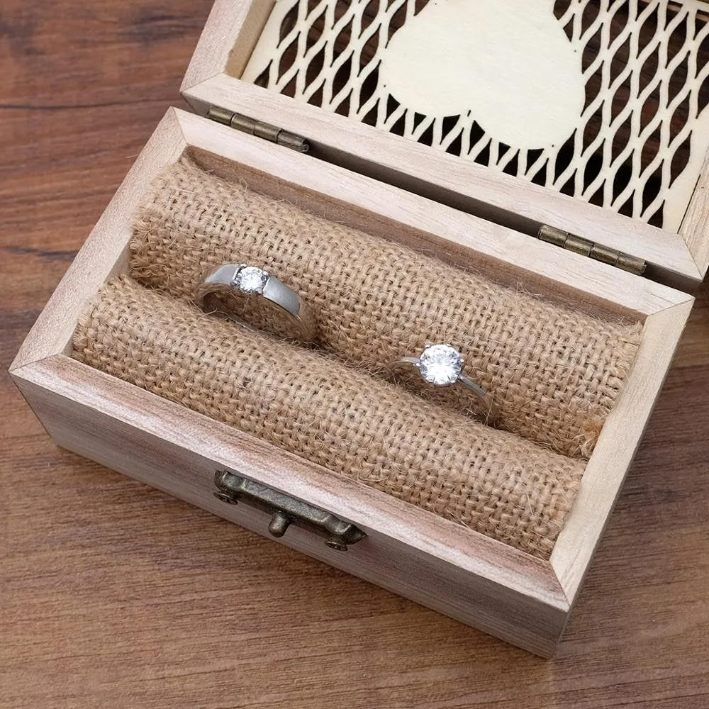 Custom Wedding Ring Box, Wood Ring Box, Engagement Ring Box, Ring Bearer Ring Box, Ring Box Holder, Proposal Ring Box, Wedding Ring Box