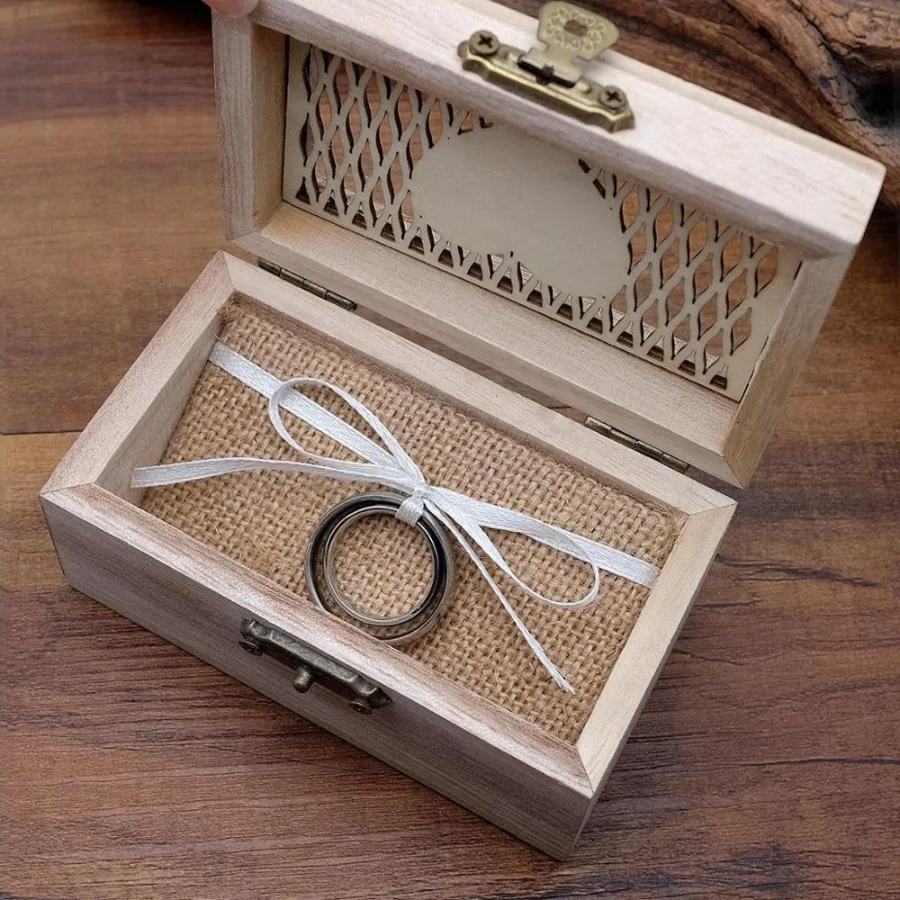 Custom Wedding Ring Box, Wood Ring Box, Engagement Ring Box, Ring Bearer Ring Box, Ring Box Holder, Proposal Ring Box, Wedding Ring Box