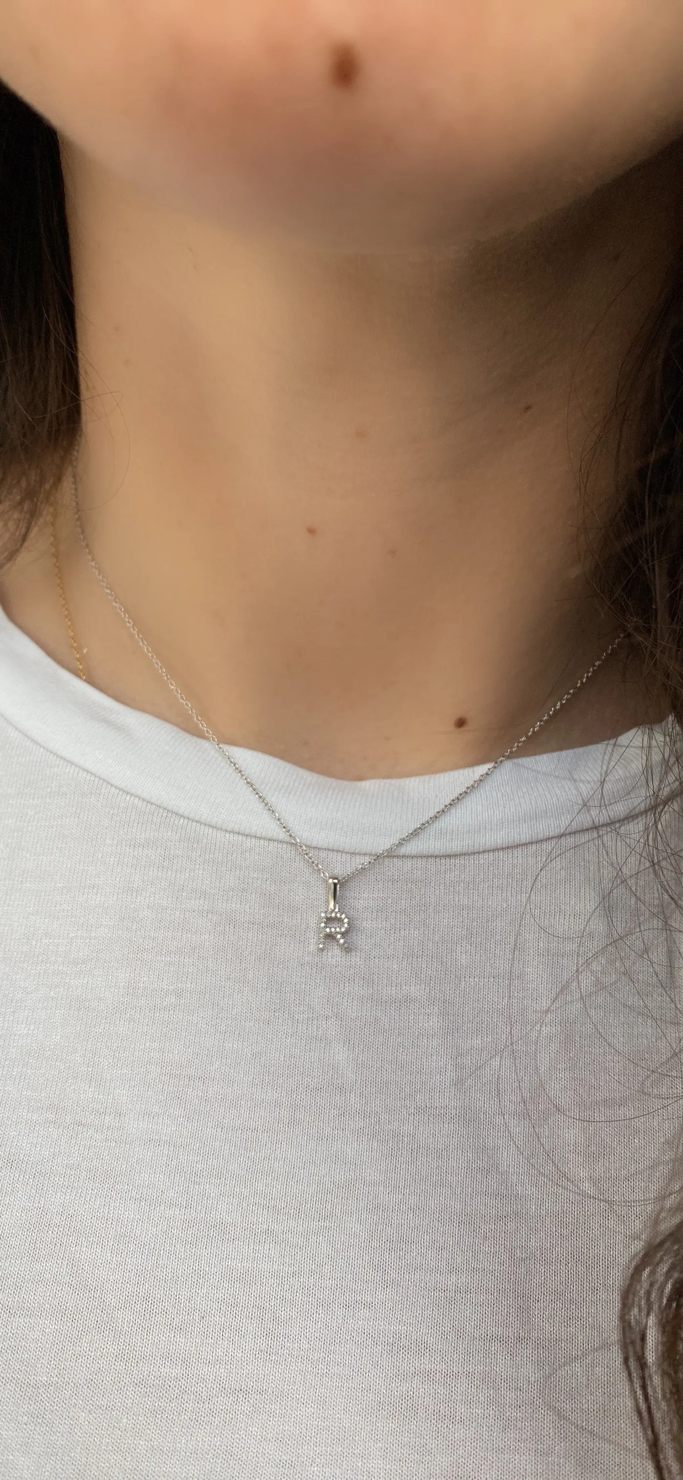 Diamond Initial Charm