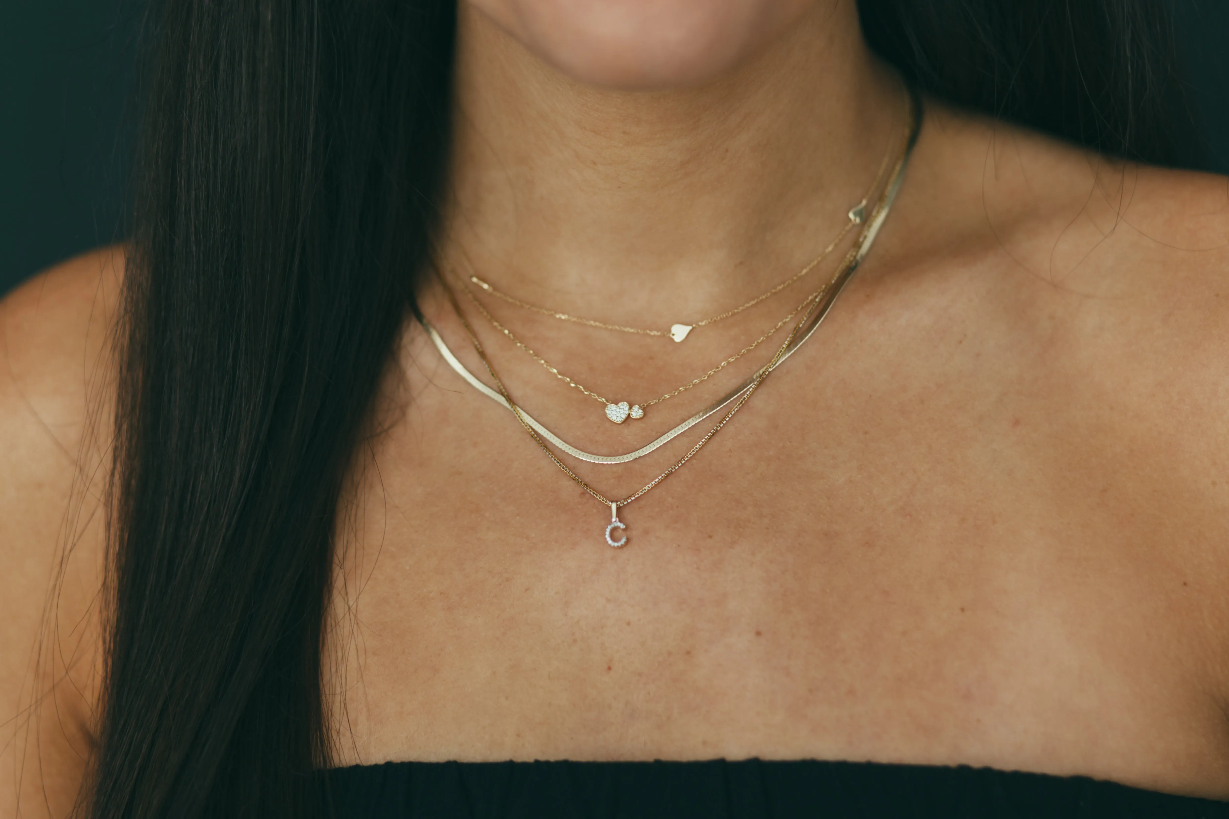 Diamond Initial Charm