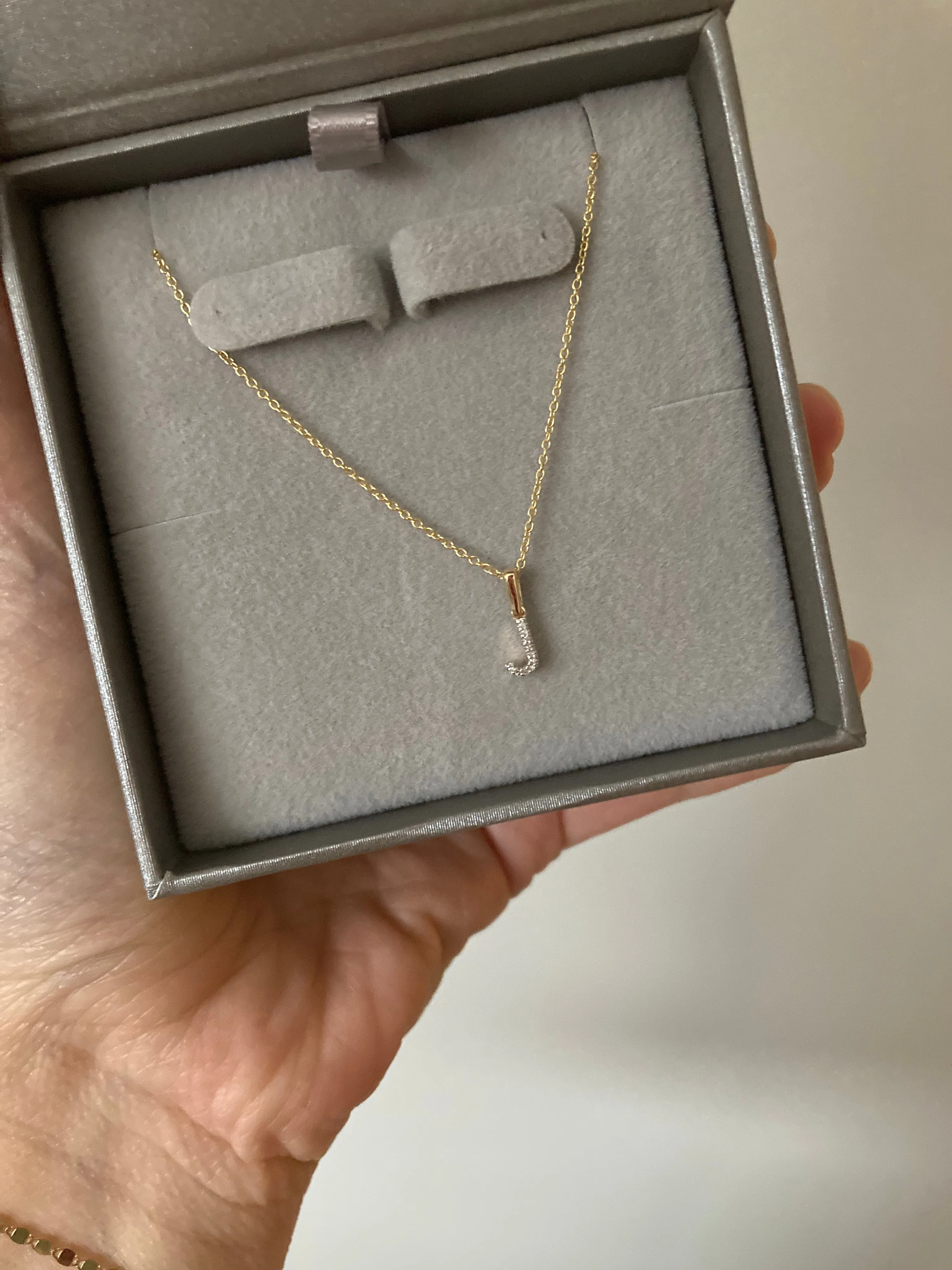 Diamond Initial Charm