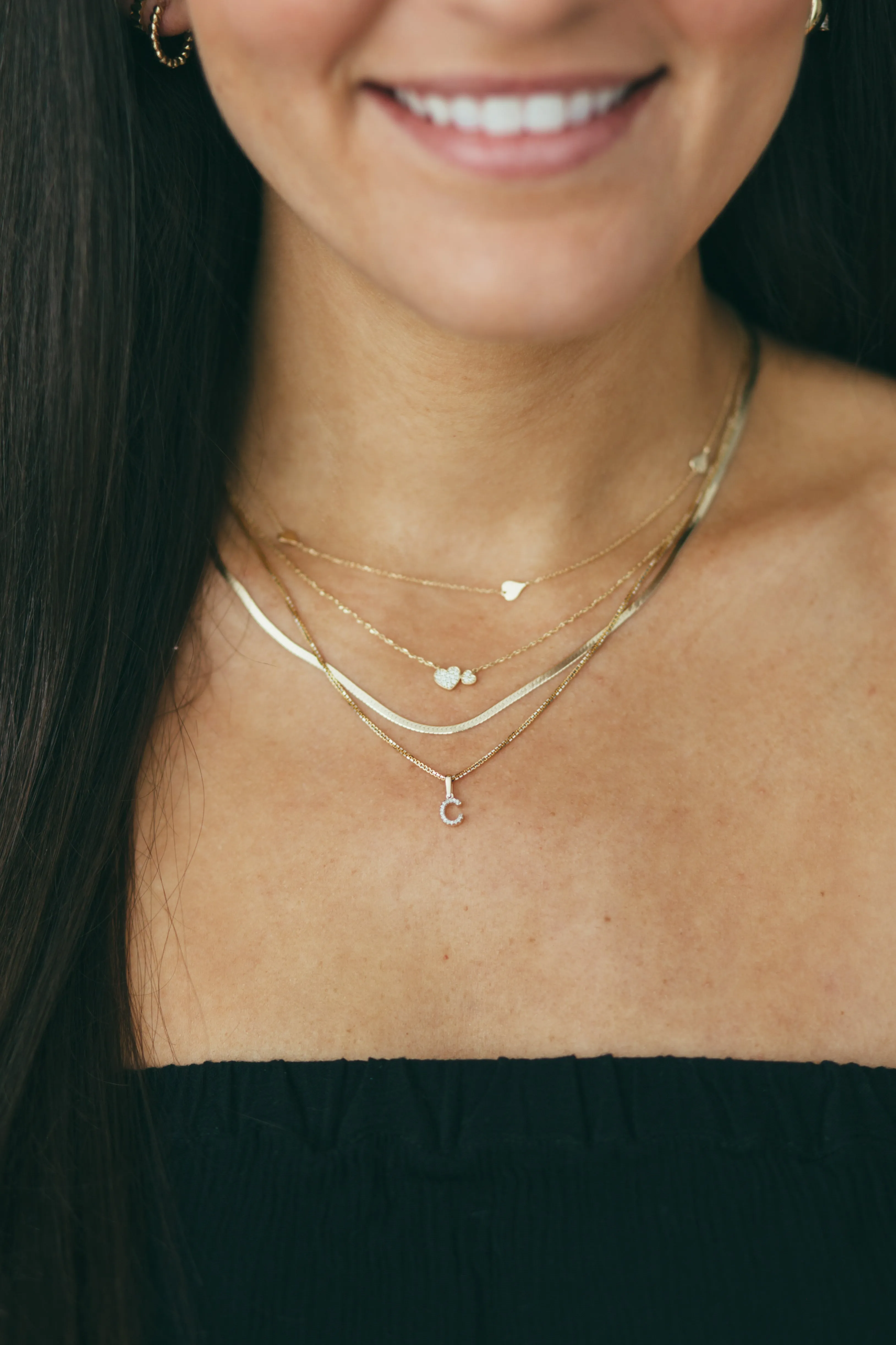 Diamond Initial Charm