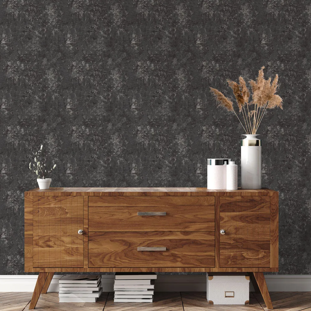 Distressed Gold Leaf Peel and Stick Wallpaper