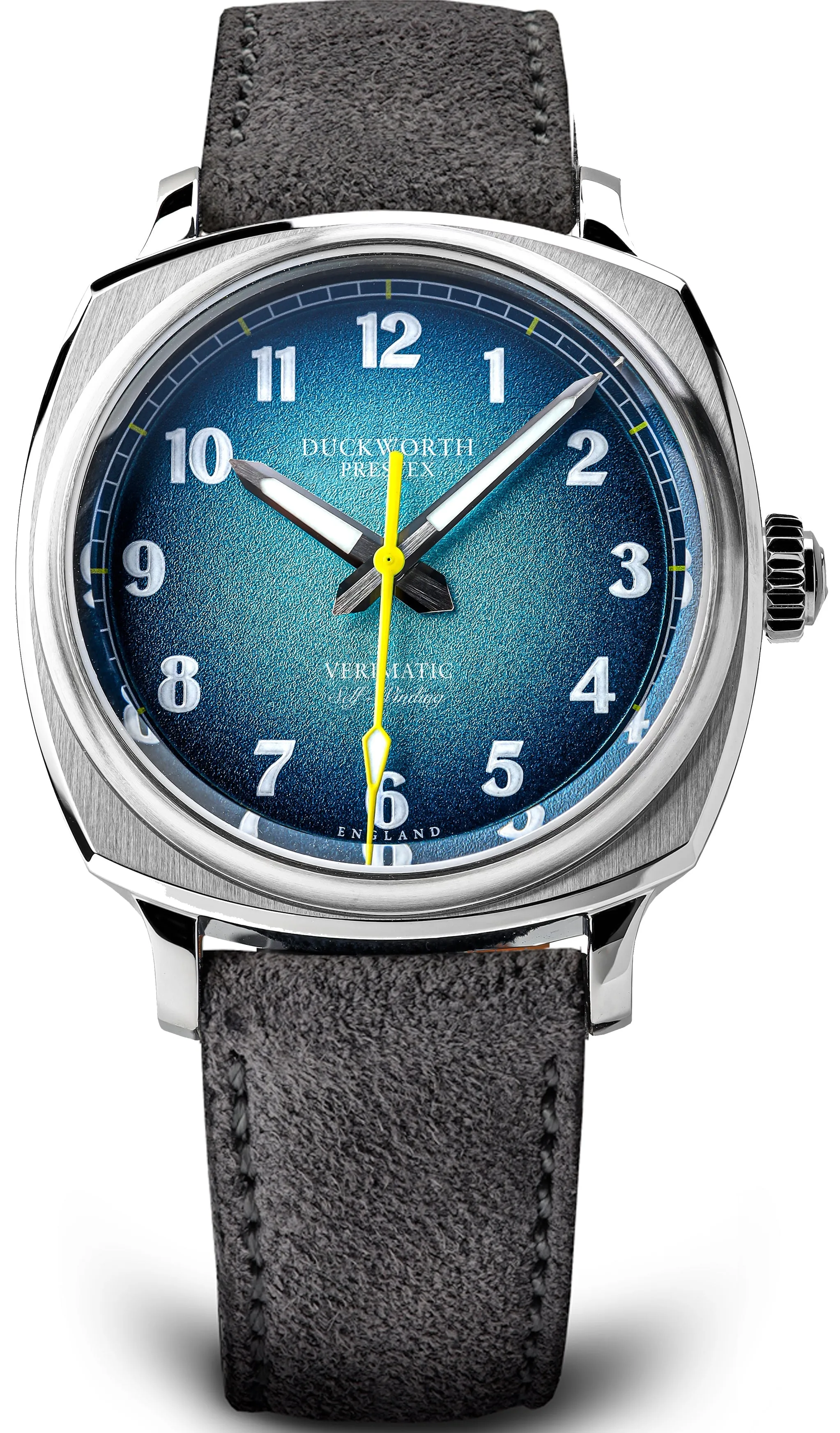 DP Watch VeriMTic Blue Fume Grey Suede