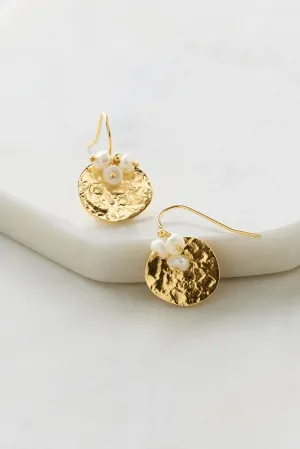Eloise Earring - Pearl / Gold
