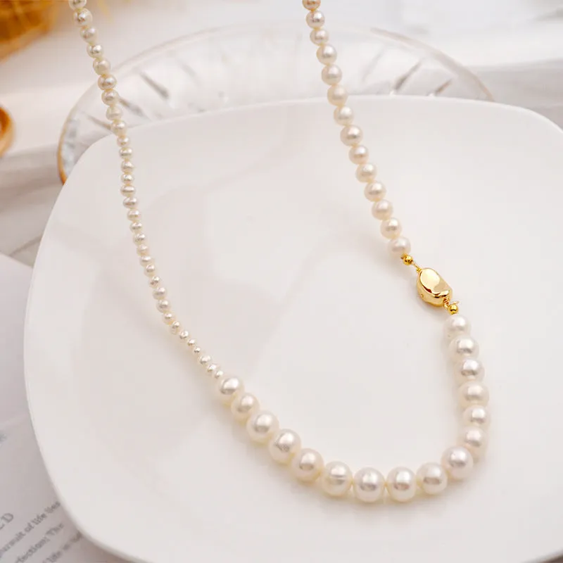 Emily Graduated Pearl Necklace