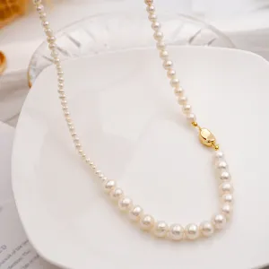 Emily Graduated Pearl Necklace