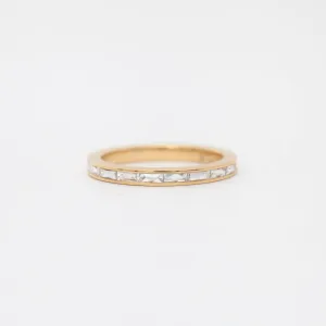 Emma French-Cut Half Eternity Band