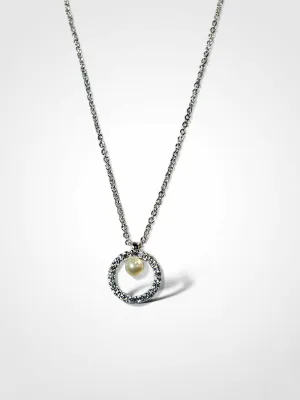 Eternity Pearl Necklace