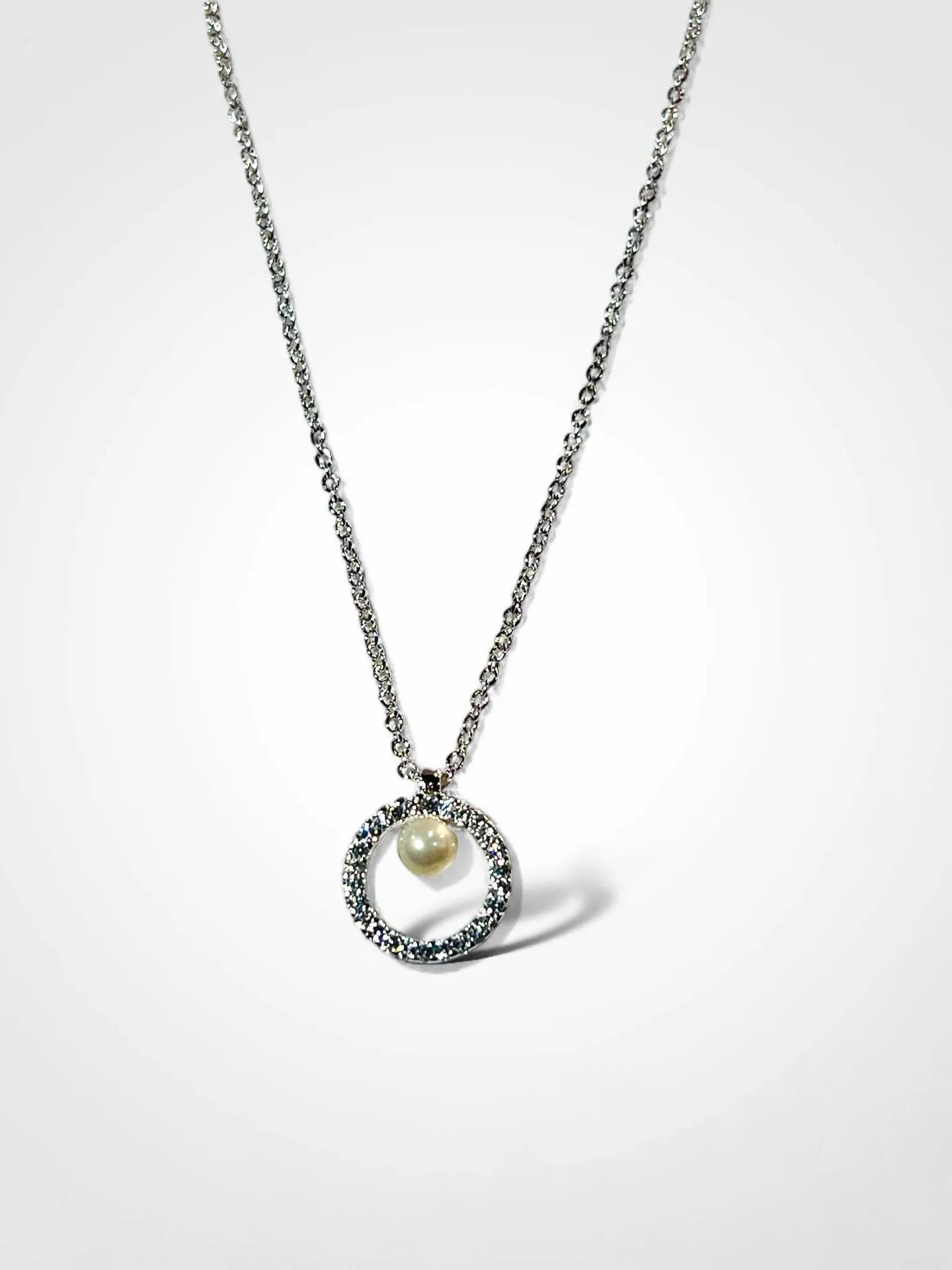Eternity Pearl Necklace