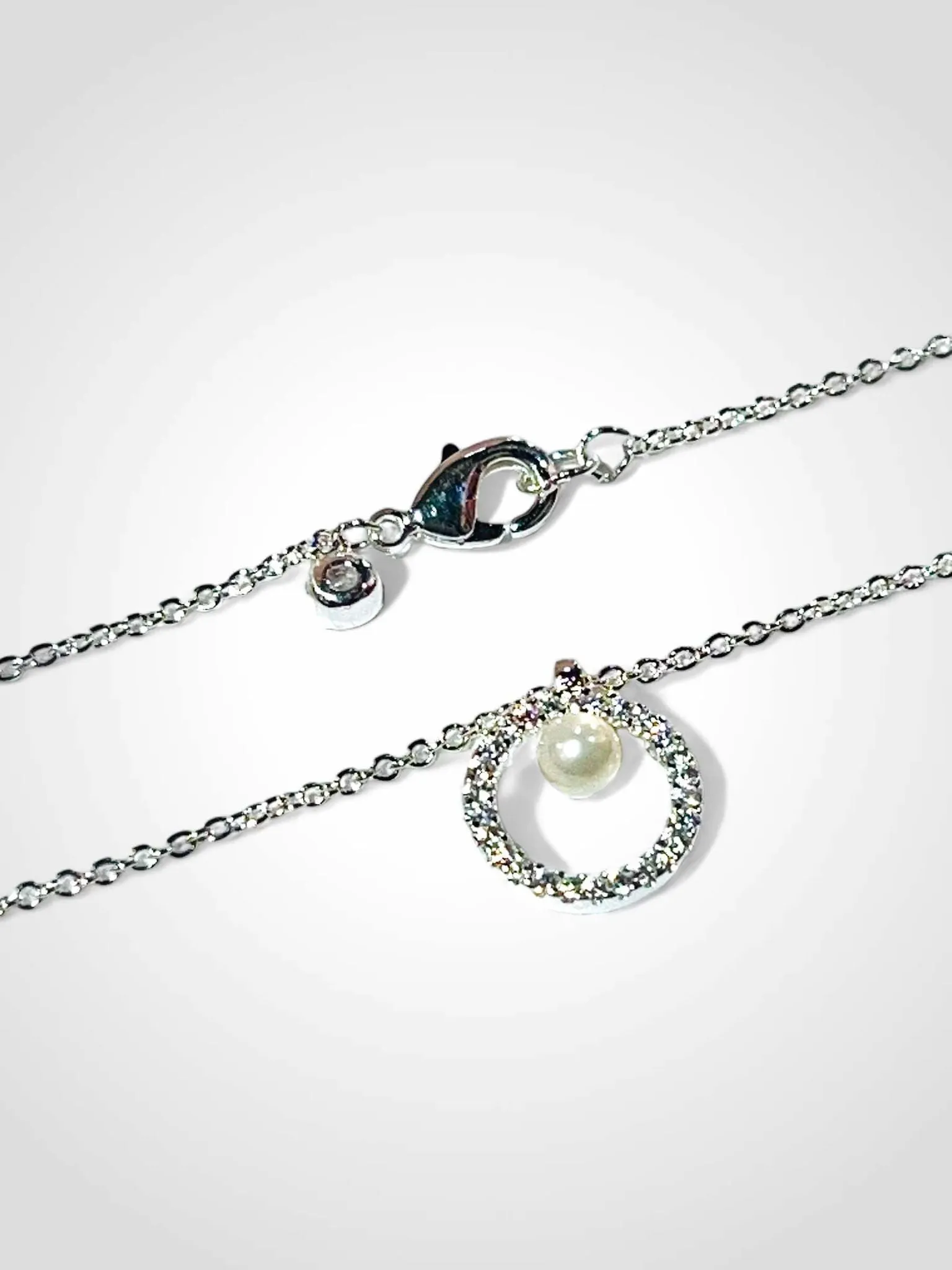 Eternity Pearl Necklace