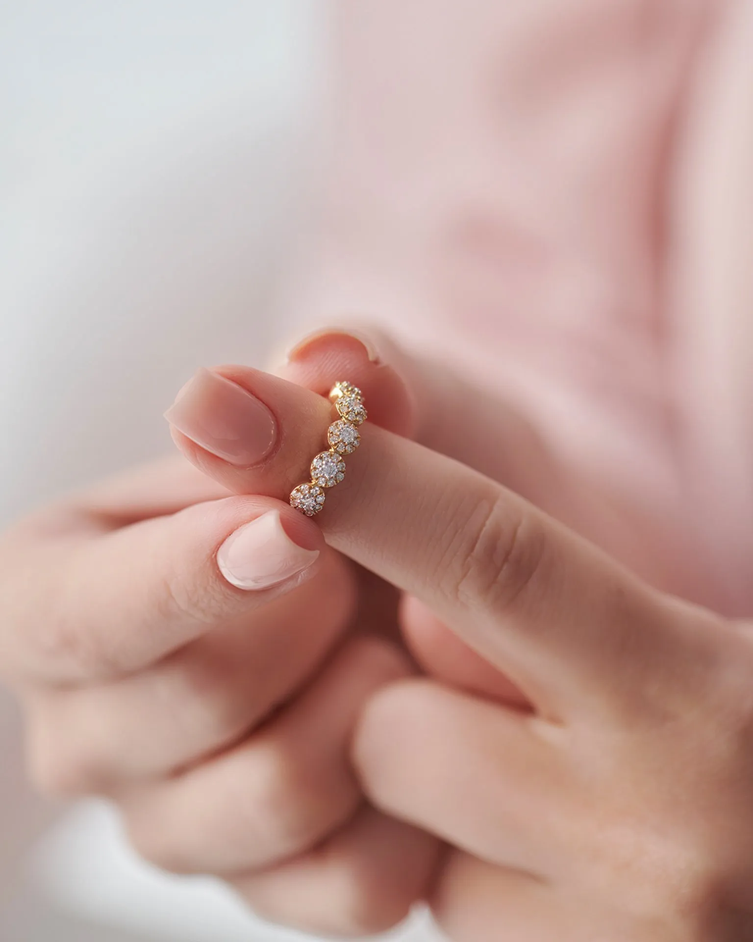 Five Stone Diamond Band