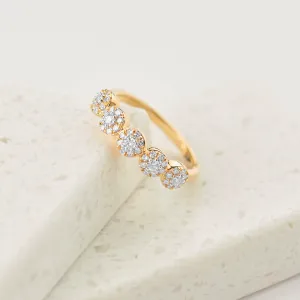 Five Stone Diamond Band