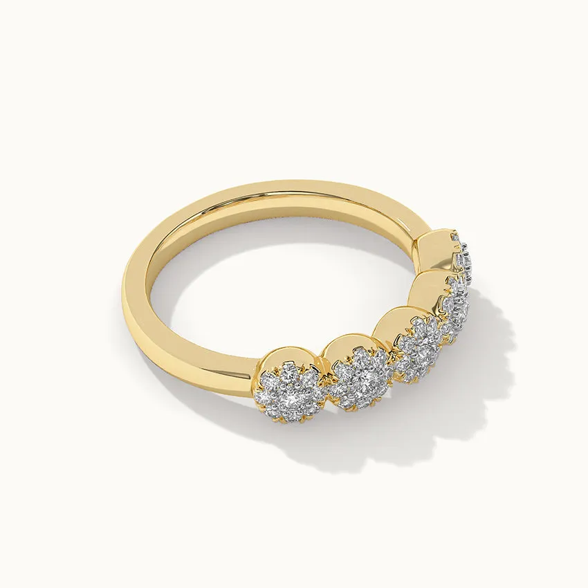 Five Stone Diamond Band