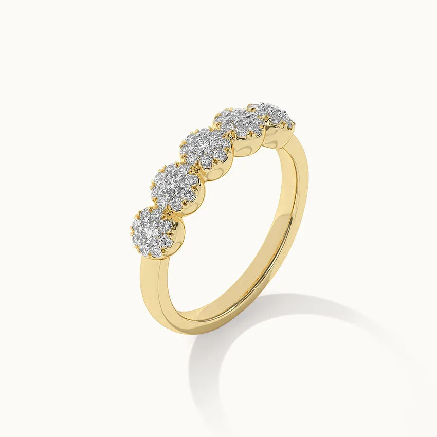 Five Stone Diamond Band