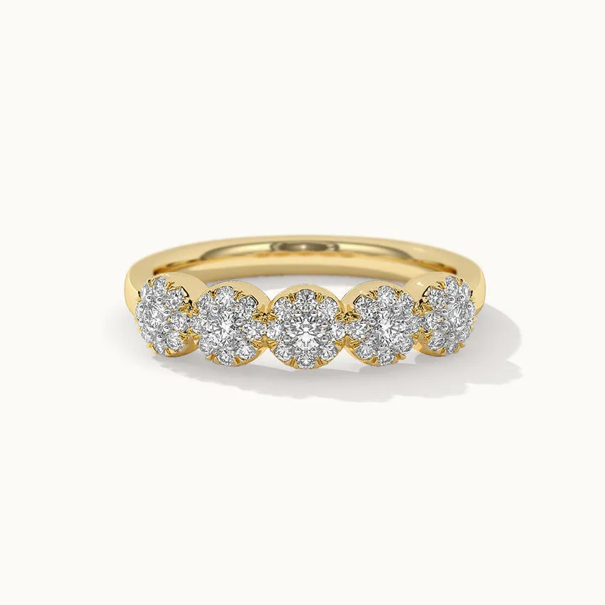 Five Stone Diamond Band