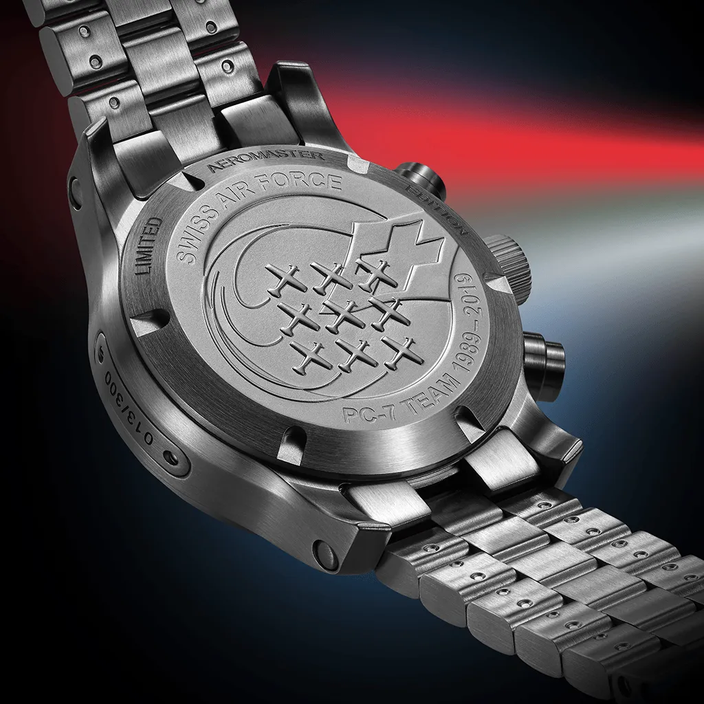FOR Watch Aeromaster PC-7 Team Edition Chronograph D