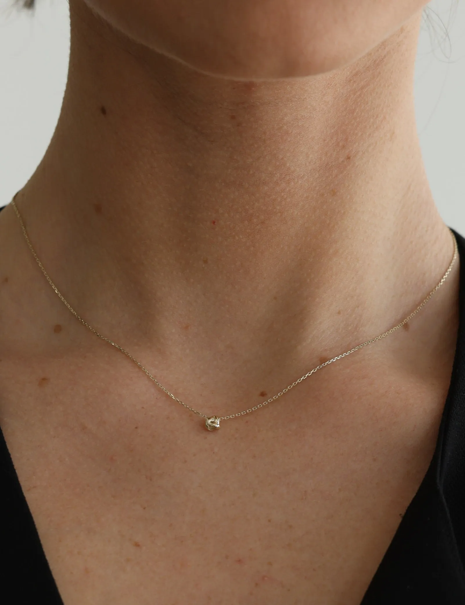 Forget Me Knot Necklace