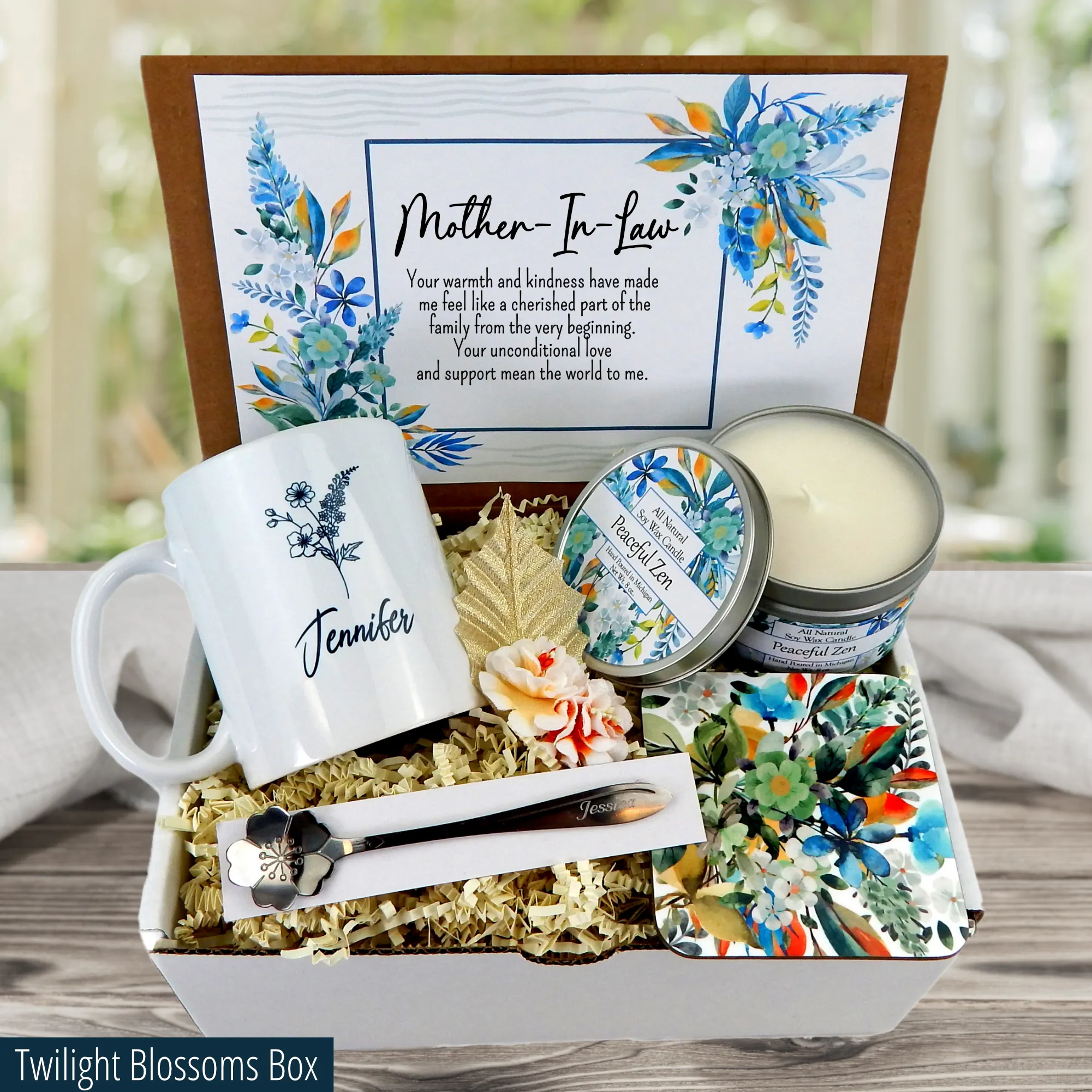 Gift for Mother-In-Law with Personalized Keepsake Mug